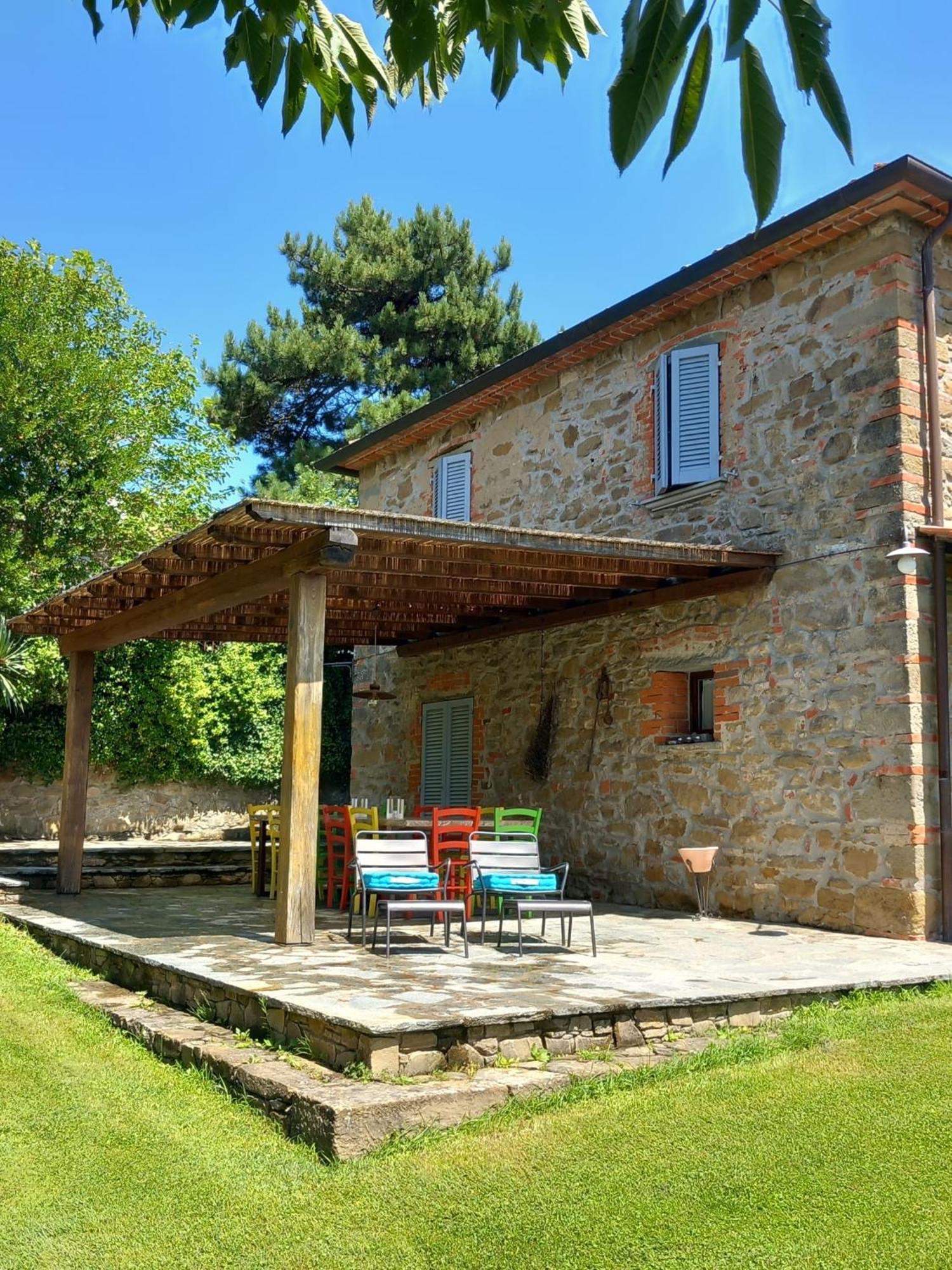 Willa Casolare Il Moro Monte San Savino Zewnętrze zdjęcie