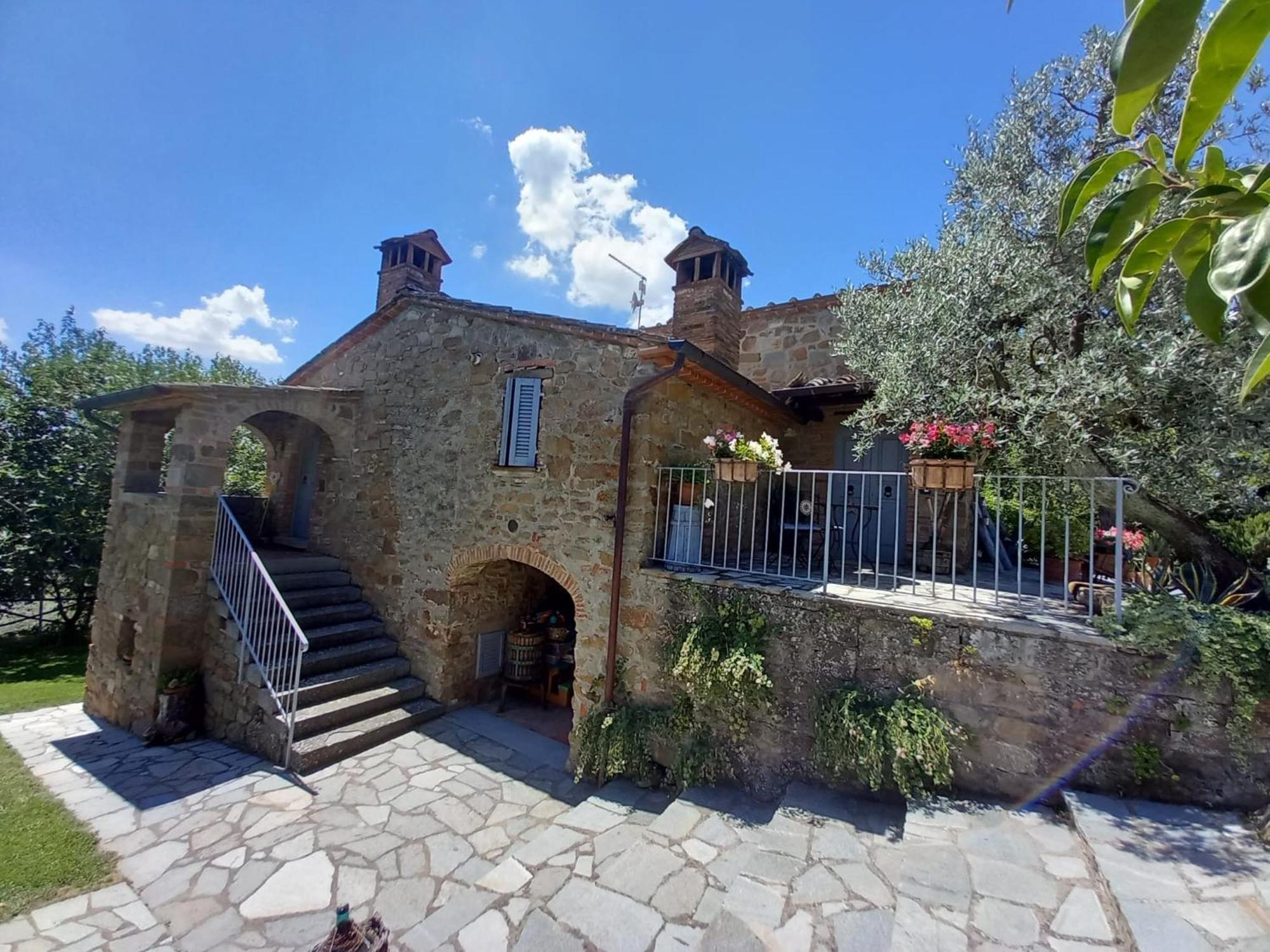 Willa Casolare Il Moro Monte San Savino Zewnętrze zdjęcie