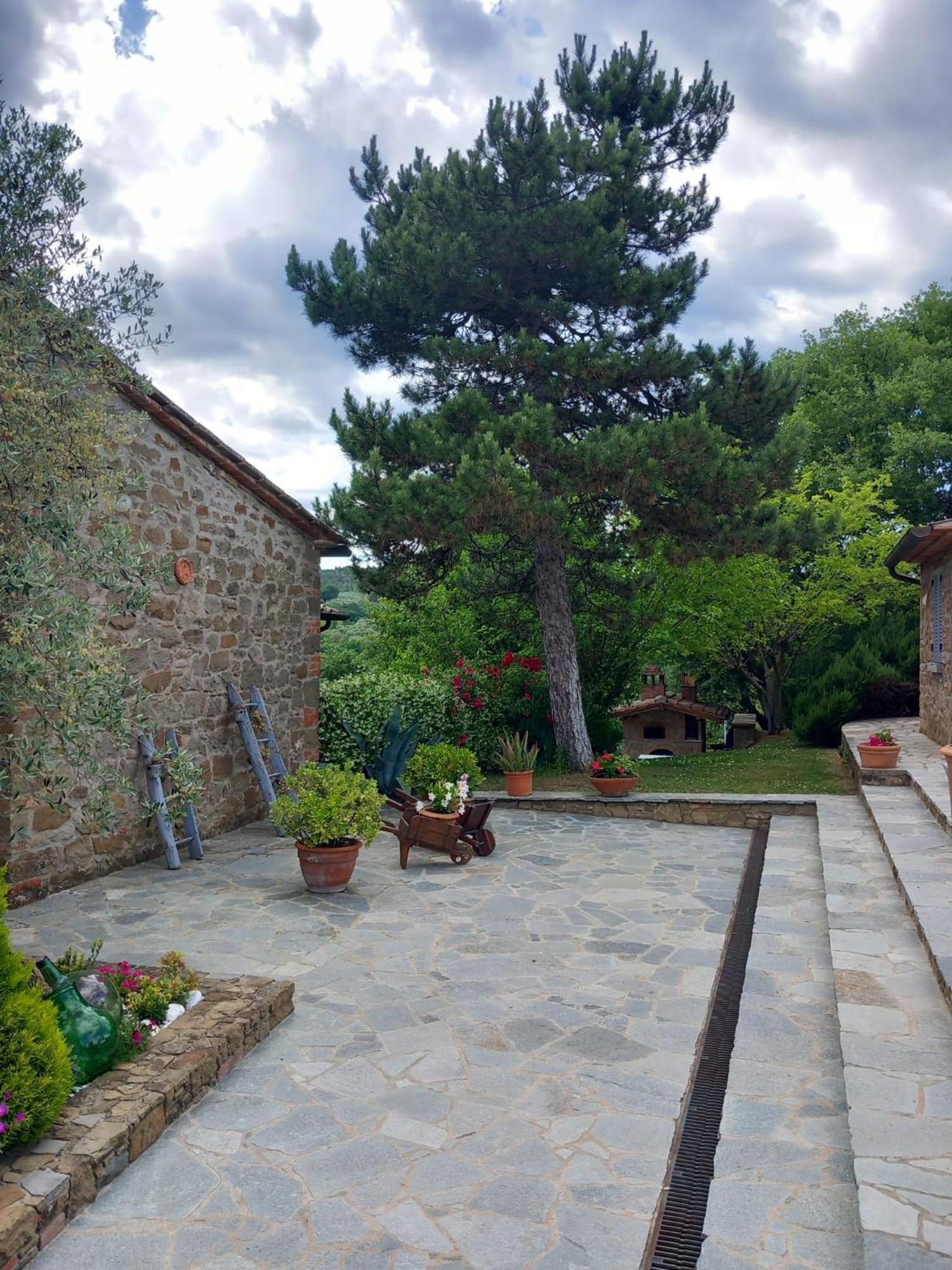 Willa Casolare Il Moro Monte San Savino Zewnętrze zdjęcie
